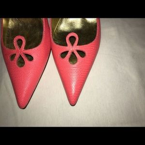 NIB NWT Coral Stilettos Vintage Hollywould brand